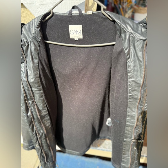 SAM. Rabbit fur lined jacket - Picture 6 of 16